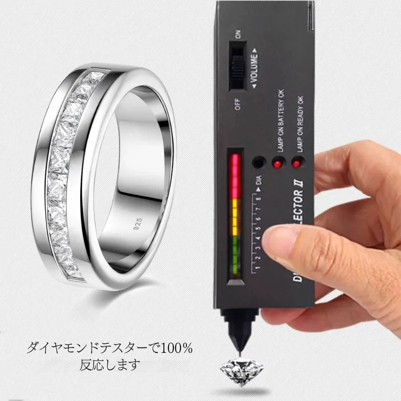 Eternity Moissanite Ring