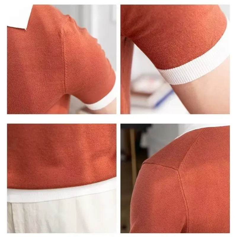 ハイド ニットポロ