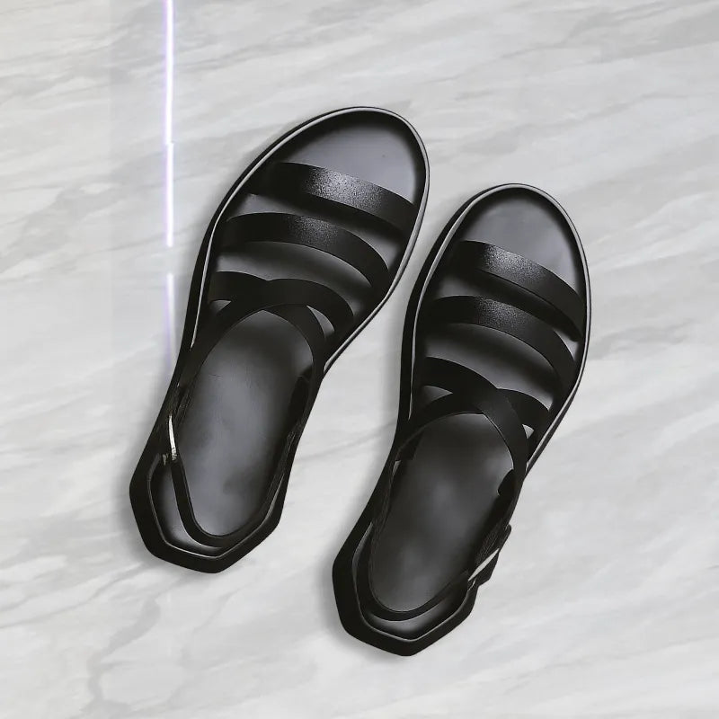 ベルモント レザー サンダル