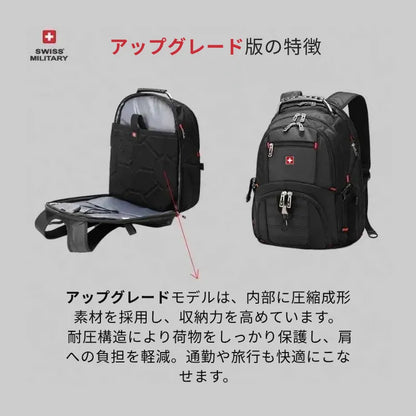 Swiss-Style Nylon Backpack