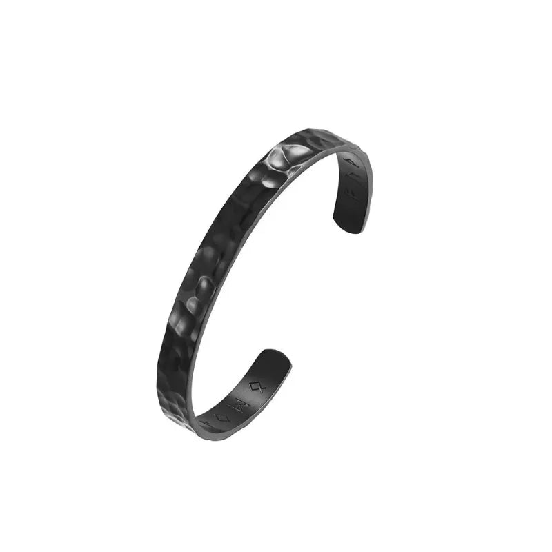 Forged Viking Bangle