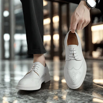 Regent White Oxford