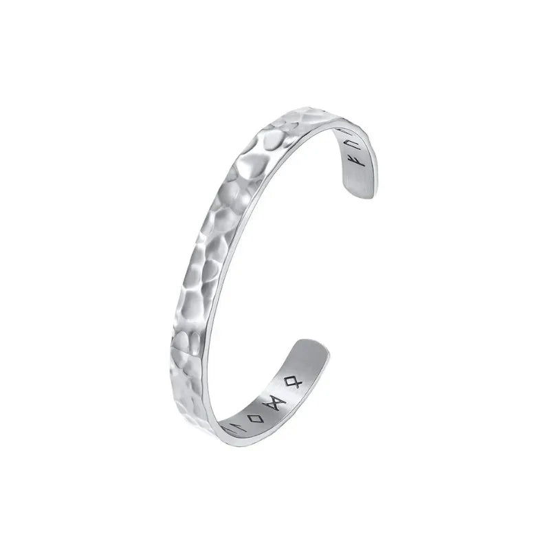 Forged Viking Bangle