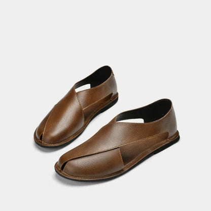 Sorrento Leather Slide