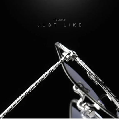 Huxley Polarized Hexagon Sunglasses – Marine