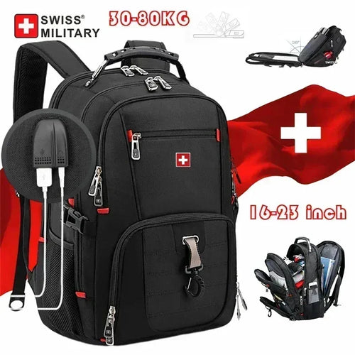 Swiss-Style Nylon Backpack