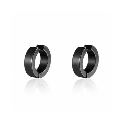 Axis Stainless Cuff Earrings