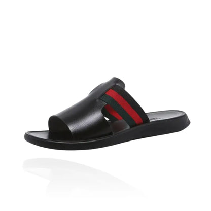Capri Leather Slide