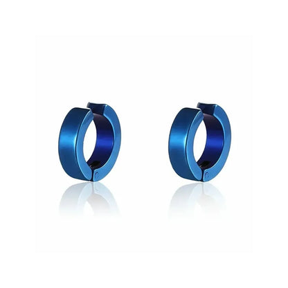 Axis Stainless Cuff Earrings