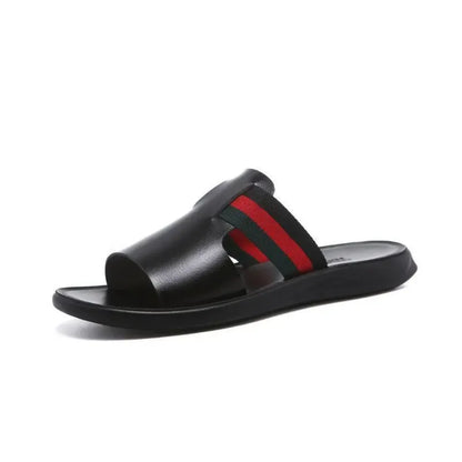 Capri Leather Slide