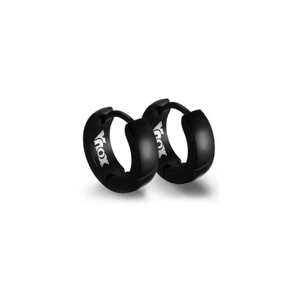 Flux Stainless Hoop Earrings