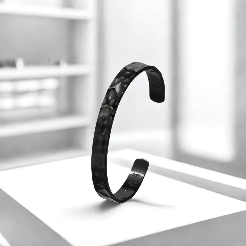 Forged Viking Bangle