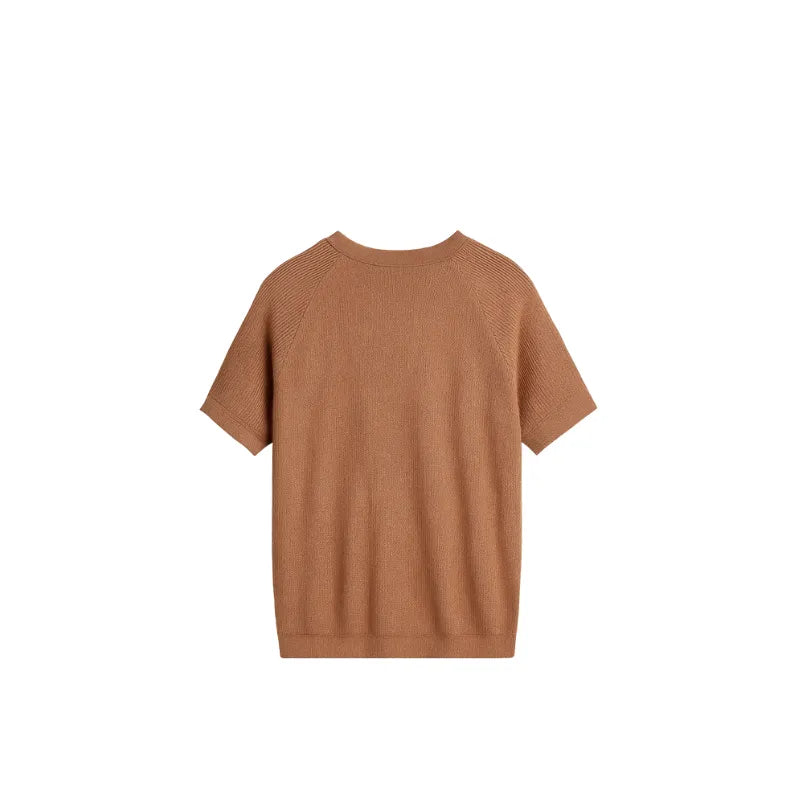 ローアン ニットTシャツ