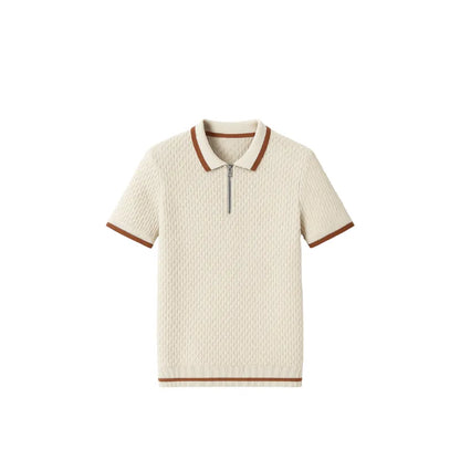 Vercelli Jacquard Polo Shirt