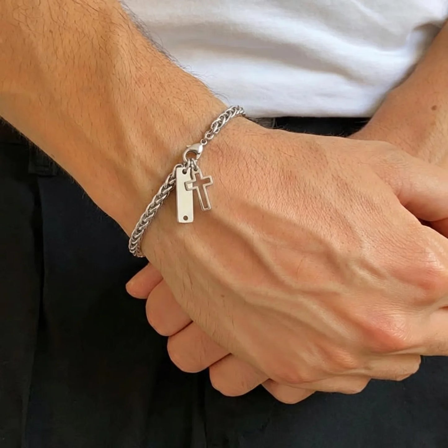 Cross Tight Bracelet