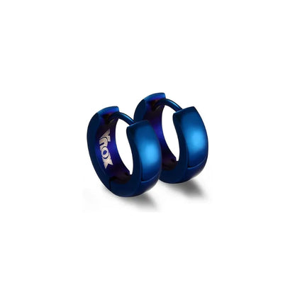 Flux Stainless Hoop Earrings