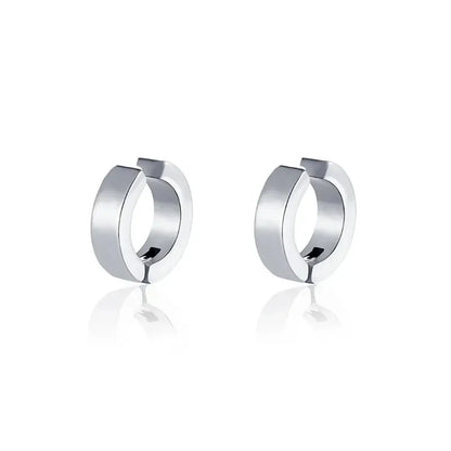Axis Stainless Cuff Earrings