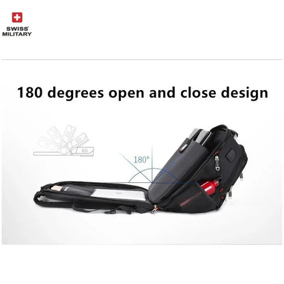 Swiss-Style Nylon Backpack