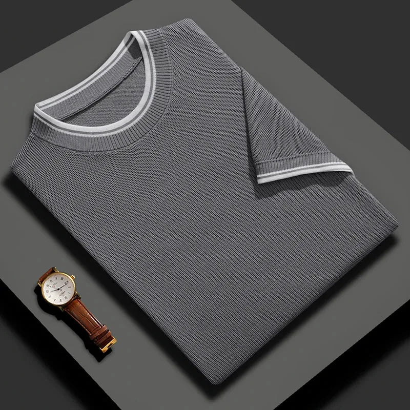 Mulberry Silk Knit T-shirt