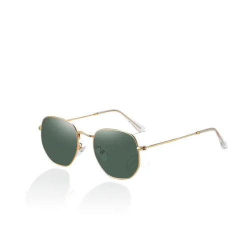 Huxley Polarized Hexagon Sunglasses – Ivy