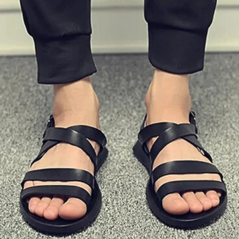 ベルモント レザー サンダル