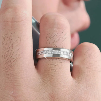 Eternity Moissanite Ring