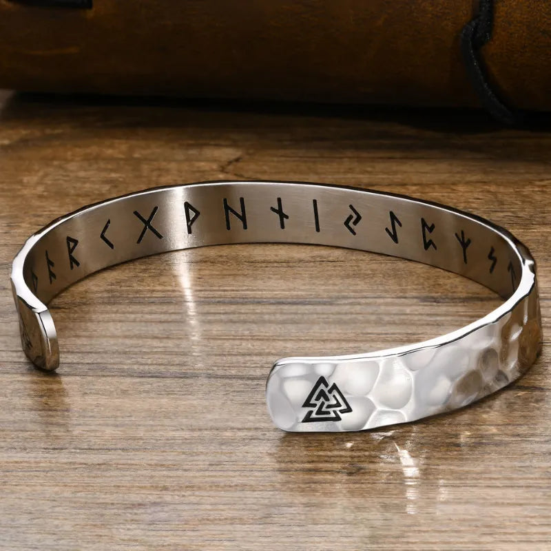 Forged Viking Bangle