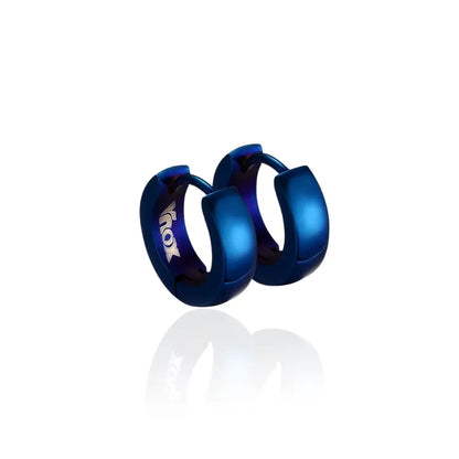 Flux Stainless Hoop Earrings