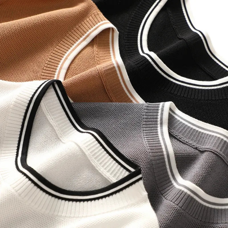 Mulberry Silk Knit T-shirt