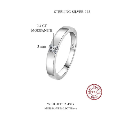 Regent Moissanite Ring