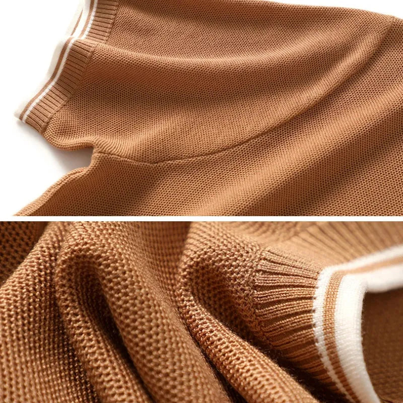 Mulberry Silk Knit T-shirt