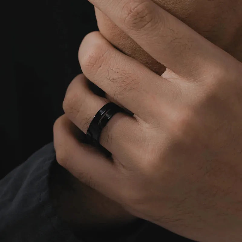 Structure Stainless Steel Ring