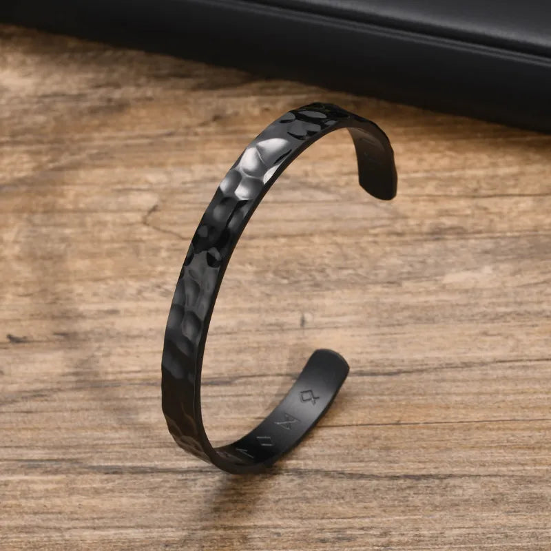 Forged Viking Bangle