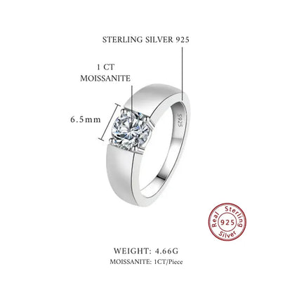 Honor Moissanite Ring