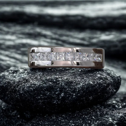 Eternity Moissanite Ring