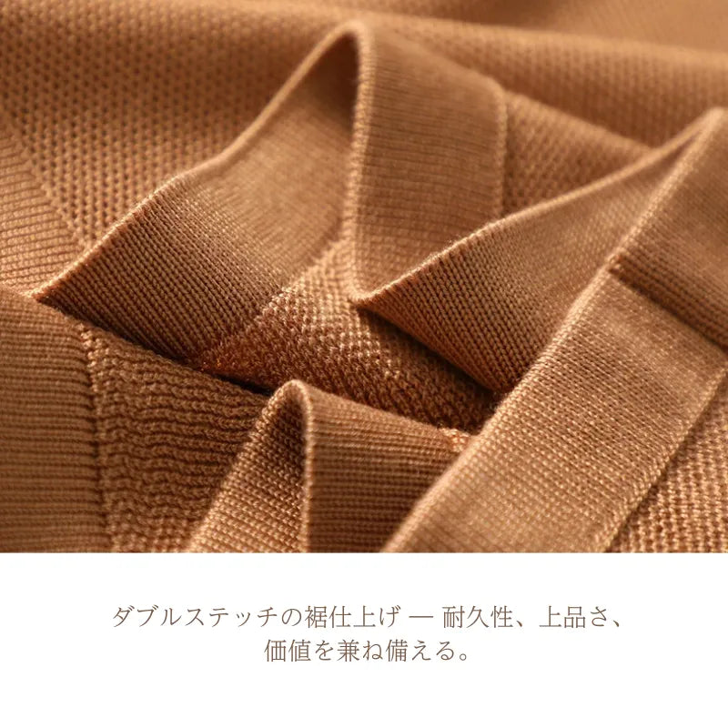 Mulberry Silk Knit T-shirt